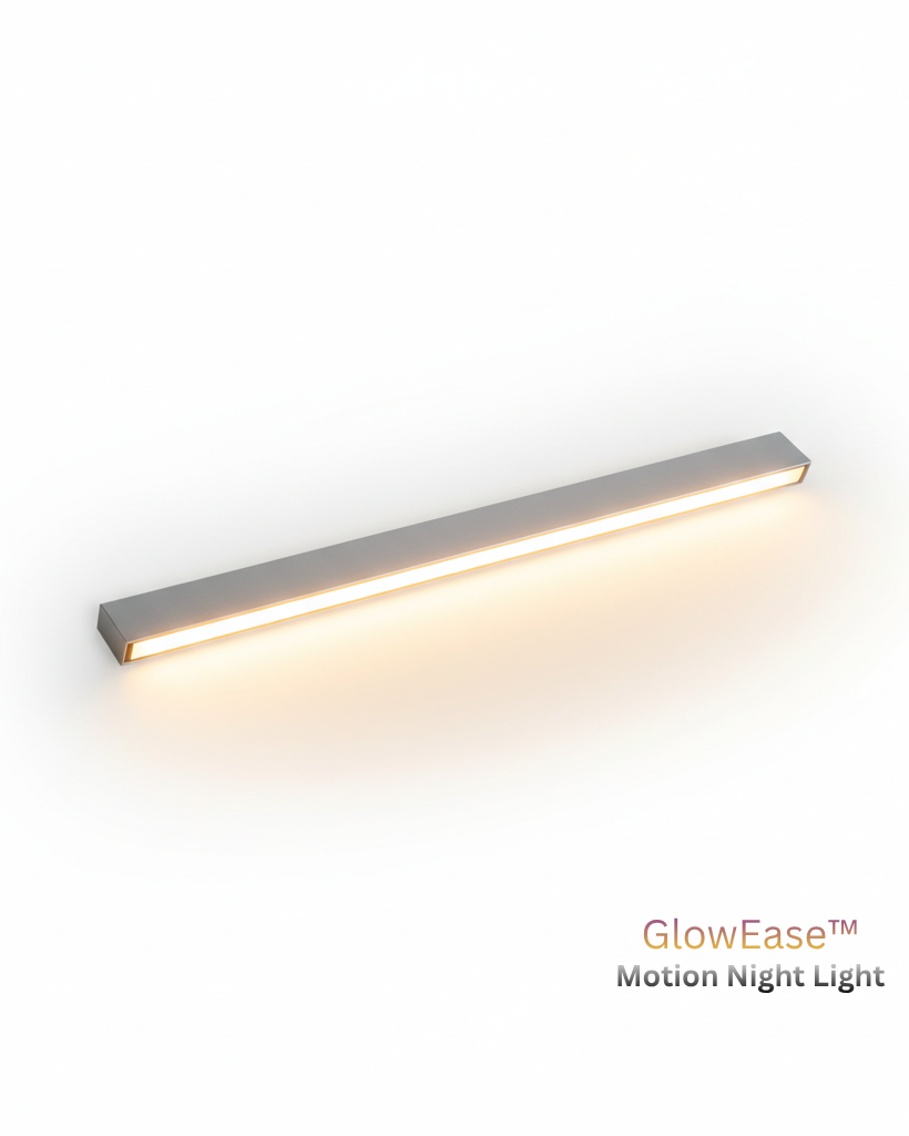 GlowEase motion night light on a white background